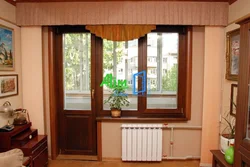 Дизайн балконной двери в квартире