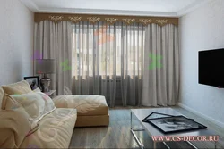 Cornices for the bedroom in a modern style photo
