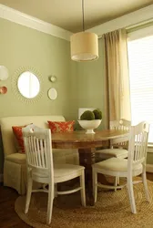 Round interior for a small kitchen