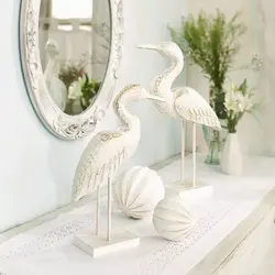 Figurines for living room interior