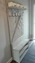 Поддондардан жасалған дәліз, жеке фотосуреттер