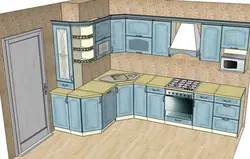 Дизайн Кухни С Наружным Углом