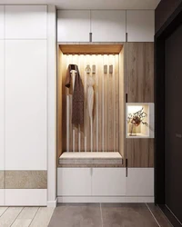 Hallways with a seat photo corridor