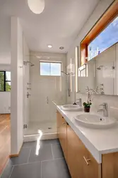 Bathtub with narrow window design