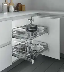 Künc Mətbəxi Doldurma Şkafları Fotoşəkili