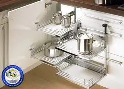 Угловая Кухня Наполнение Шкафов Фото
