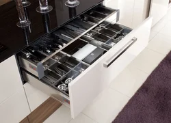 Künc mətbəxi doldurma şkafları fotoşəkili
