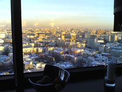 Photo view from the apartment window