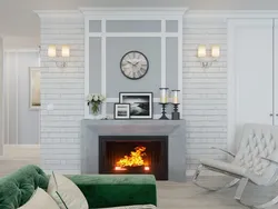 Fireplaces in apartment interior design