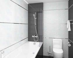 Bathroom tiles gloss photo