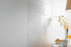 Bathroom tiles gloss photo