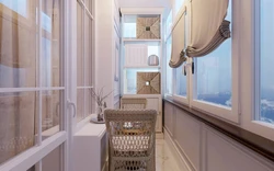 Loggia chiqish dizayni