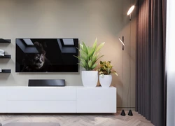 Nightstands зебо барои акс ҳуҷраи зиндагӣ