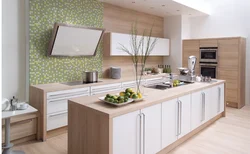 Kitchen Interior Color White Oak