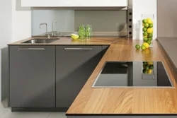 Countertop ошхона дар дохили ошхона акс