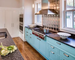 Countertop ошхона дар дохили ошхона акс