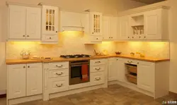 Cream kitchen design