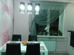 Пардаи дохилӣ барои ошхона