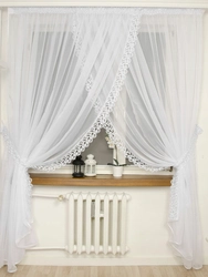 Interior veil for the kitchen
