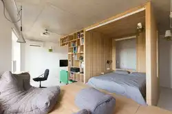 Спальное место в студии фото