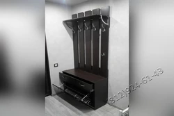 Вешалкі ў пярэдні пакой з абуткам фота