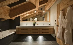 Chalet bathroom design