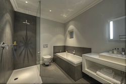 Bathroom interior in classroom
