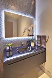 Bathroom design sink mirror