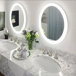 Bathroom design sink mirror