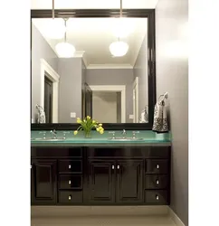 Bathroom design sink mirror