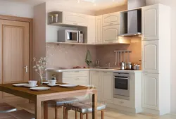 Small corner kitchens light photos