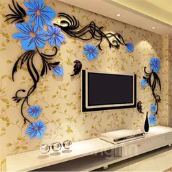Qonaq otağının divarının DIY dizaynı