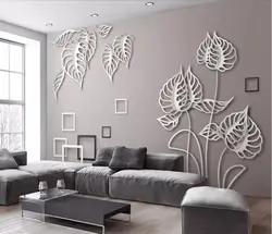 Qonaq otağının divarının DIY dizaynı