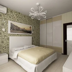 Bedroom interior 2 by 2 meters photo