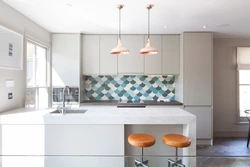 Kitchen Design With A Bright Apron