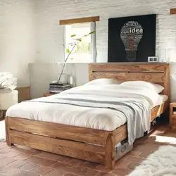 Bedroom Design Wooden Bed