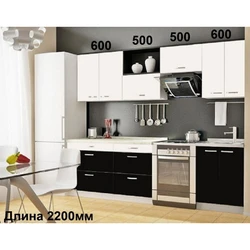 Кухня на 2400 прямая фото