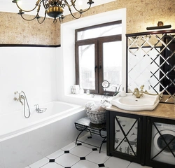 Bathroom in stalinka design