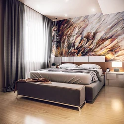 Bedroom design photo murals