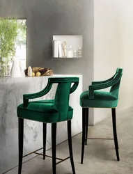 Chair in the kitchen in the interior