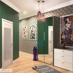 Emerald hallway photo