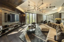 Luxury living room interior