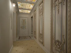 Hallway in baroque style photo