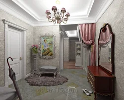 Hallway in baroque style photo