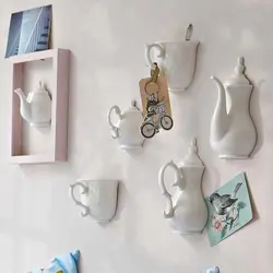 Figurines in the kitchen interior
