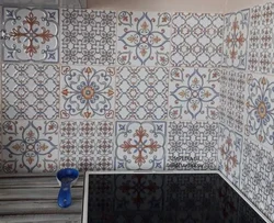 Surrey ceramic tiles in the kitchen interior