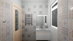 Mətbəx interyerində Surrey keramik plitələr