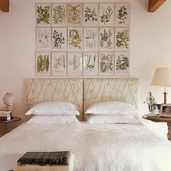 Picture From Wallpaper In The Bedroom Interior
