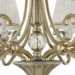 Classic chandelier for bedroom photo