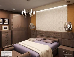 Bedrooms in coffee tones design